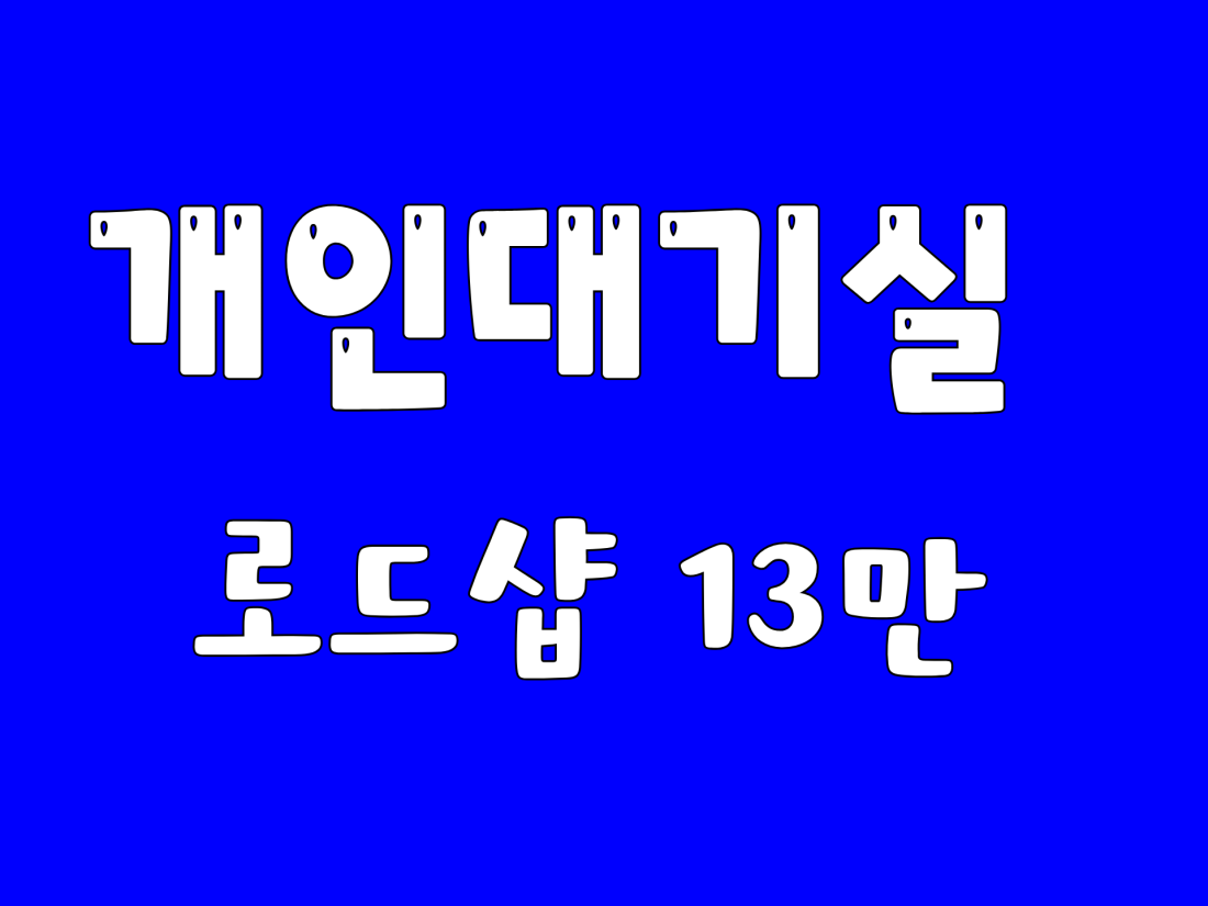로드샵 페이13만